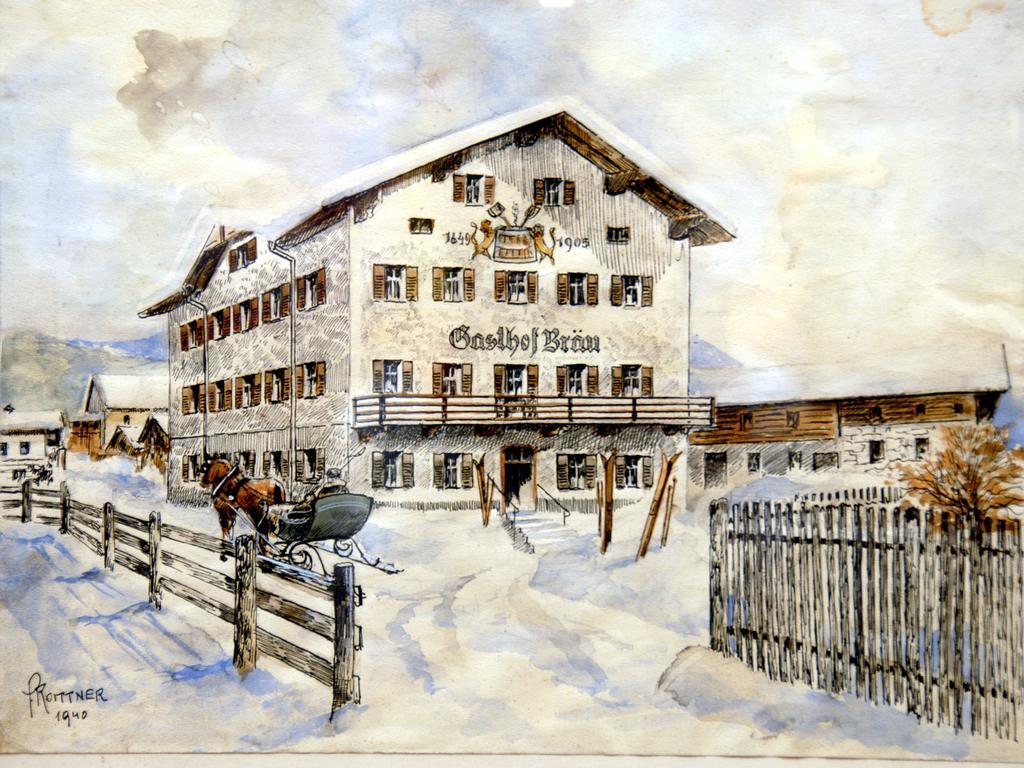 Hotel Brauwirt Kirchberg in Tirol Eksteriør bilde